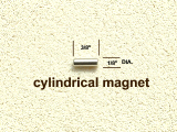 1/8" dia magnet