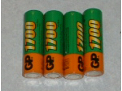 AA 1700 ma NiMh battery