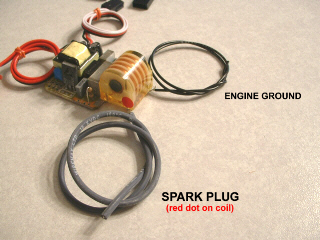 SPARK COIL WIRE UP
