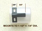 long mount for hall switch